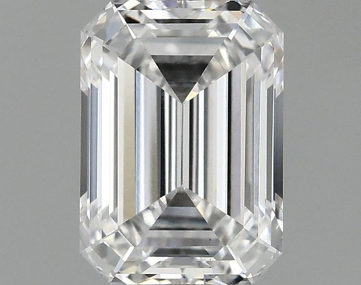 1.09 Carat Emerald Shaped Ideal Cut VVS2 IGI Certified Lab Grown Diamond
