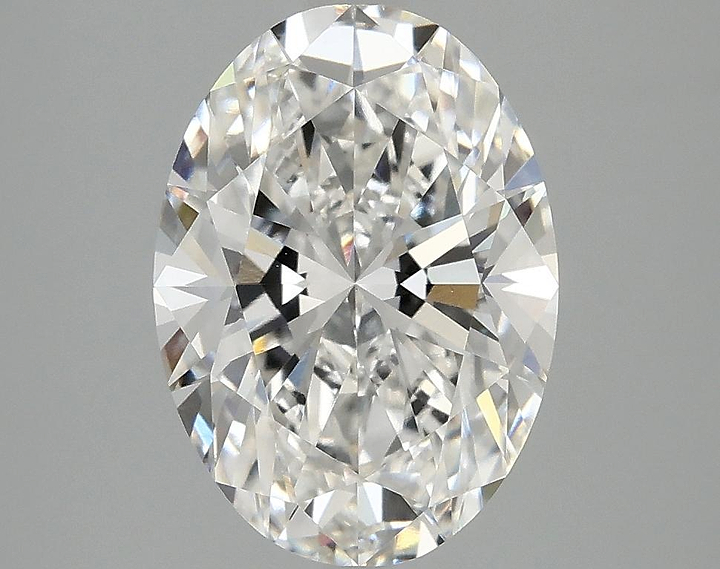 3.03 Carat Oval Shaped Ideal Cut VVS2 IGI Certified Lab Grown Diamond