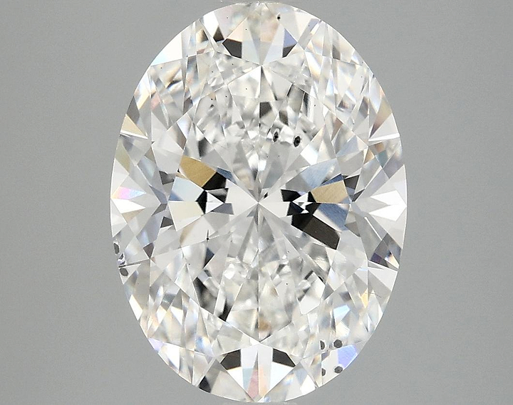 4.02 Carat Oval Shaped Excellent Cut SI1 IGI Certified Lab Grown Diamond