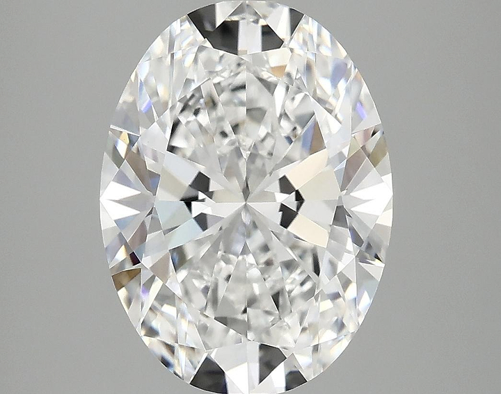 4.03 Carat Oval Shaped Excellent Cut VVS2 IGI Certified Lab Grown Diamond