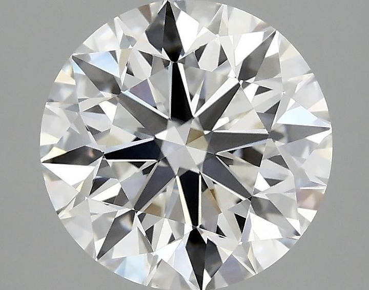 3.04 Carat Round Shaped Excellent Cut VVS2 IGI Certified Lab Grown Diamond