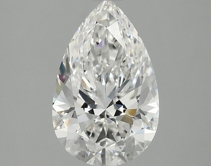 2.04 Carat Pear Shaped Ideal Cut VS1 IGI Certified Lab Grown Diamond