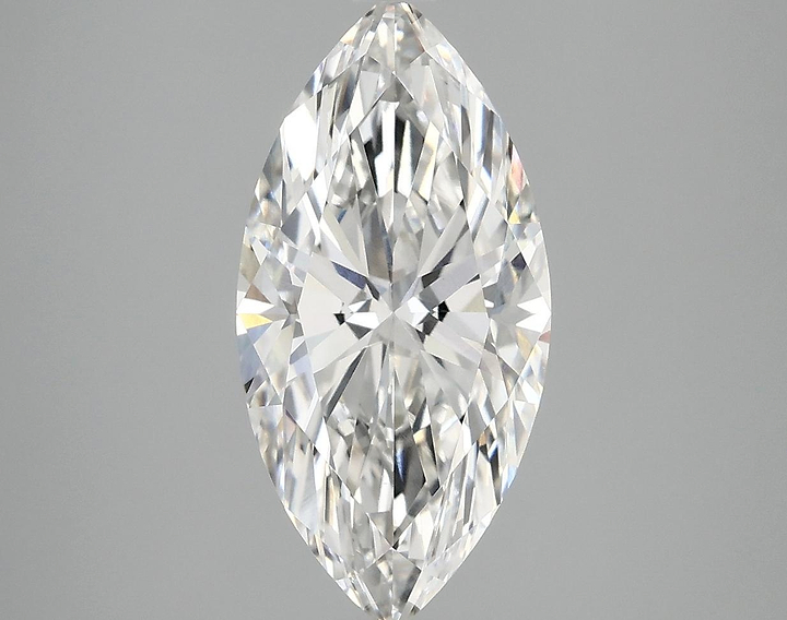3.01 Carat Marquise Shaped Ideal Cut VVS2 IGI Certified Lab Grown Diamond