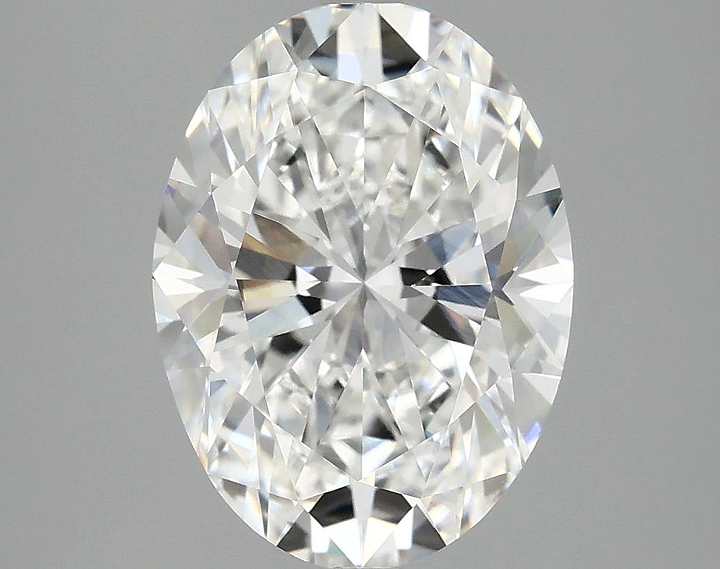 4.02 Carat Oval Shaped Excellent Cut VVS2 IGI Certified Lab Grown Diamond