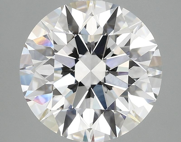 3.04 Carat Round Shaped Ideal Cut VVS2 IGI Certified Lab Grown Diamond