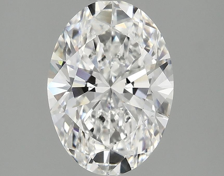 1.9 Carat Oval Shaped Ideal Cut VVS2 IGI Certified Lab Grown Diamond