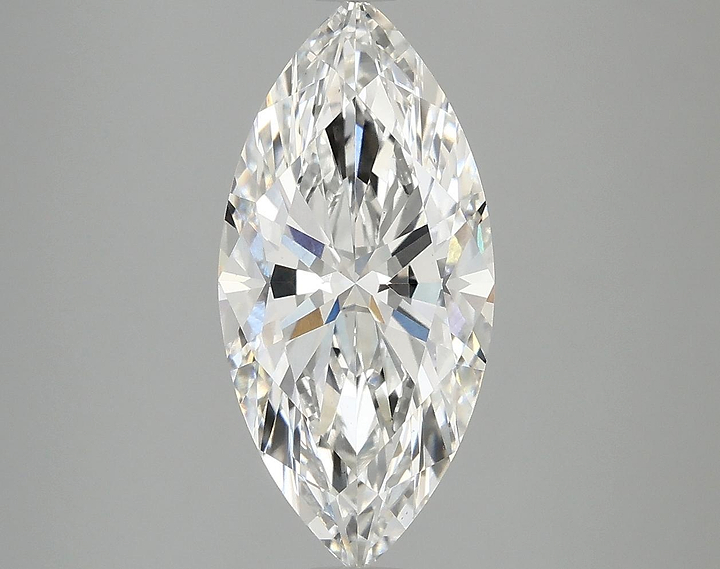 2.88 Carat Marquise Shaped Excellent Cut VS1 IGI Certified Lab Grown Diamond