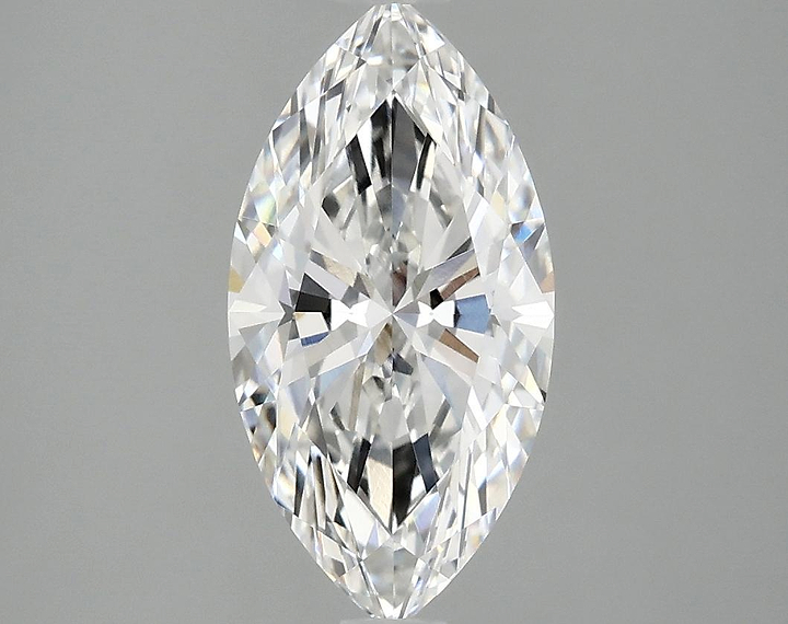 2.03 Carat Marquise Shaped Ideal Cut VVS2 IGI Certified Lab Grown Diamond