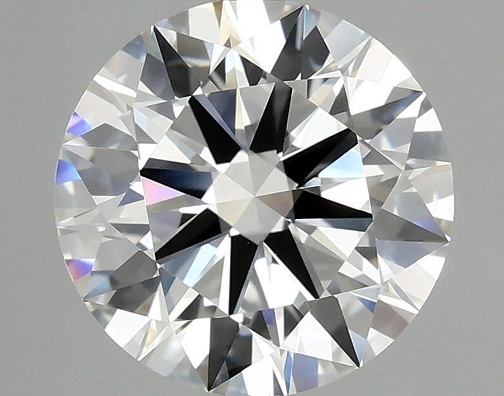 3.07 Carat Round Shaped Ideal Cut VVS2 IGI Certified Lab Grown Diamond