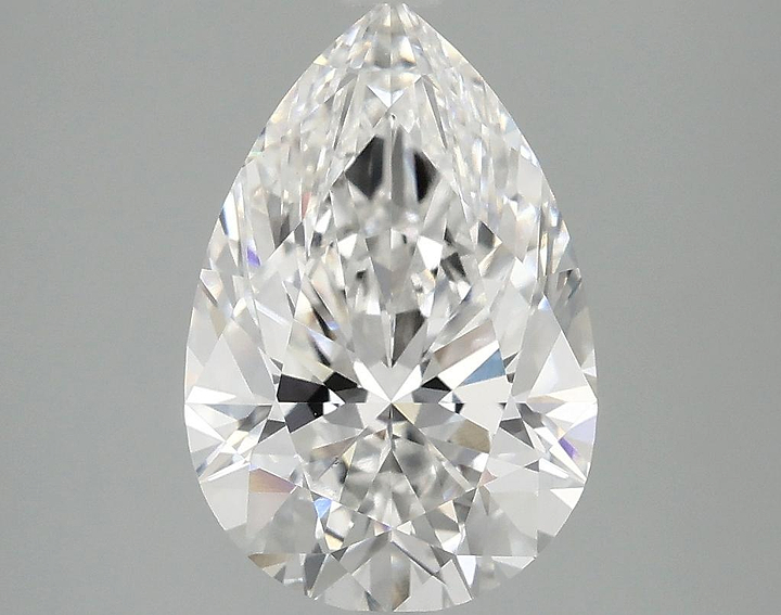 3.07 Carat Pear Shaped Excellent Cut VS1 IGI Certified Lab Grown Diamond