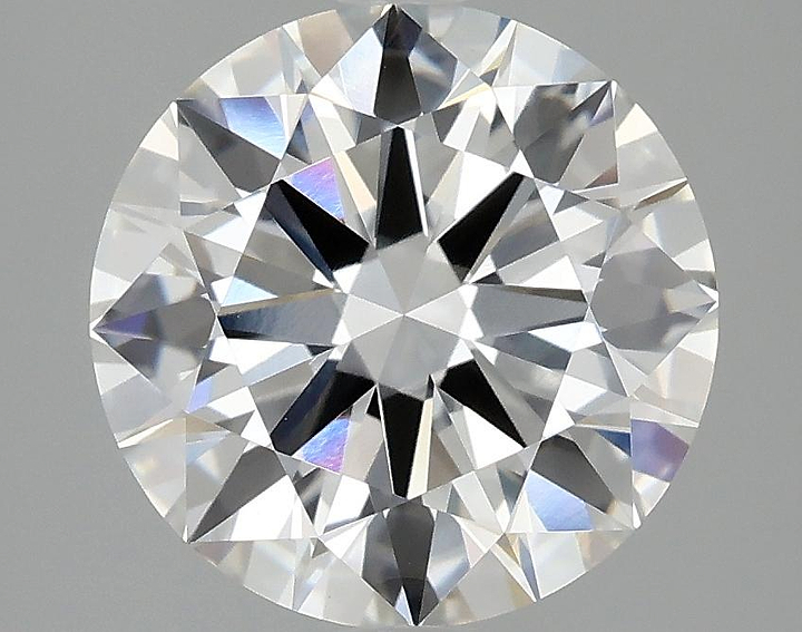 3.09 Carat Round Shaped Ideal Cut VVS2 IGI Certified Lab Grown Diamond