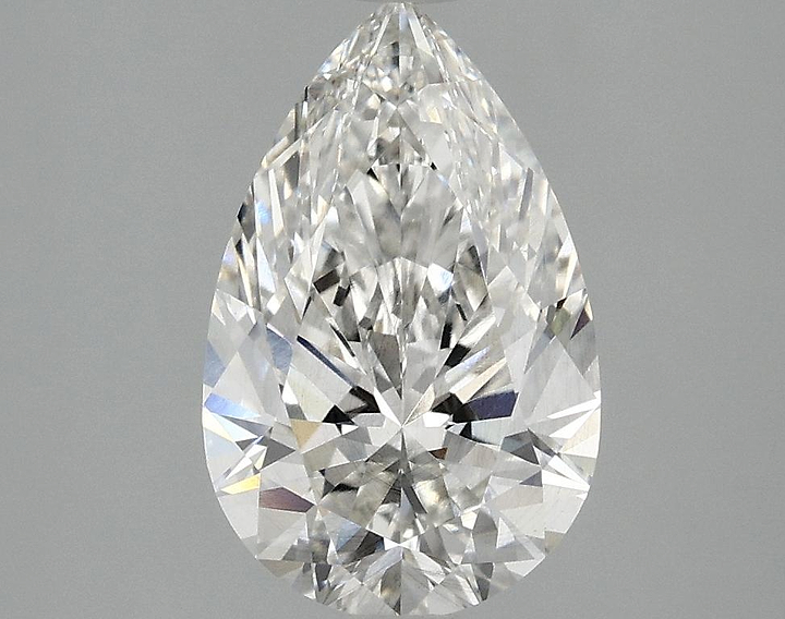 2.1 Carat Pear Shaped Ideal Cut VS2 IGI Certified Lab Grown Diamond