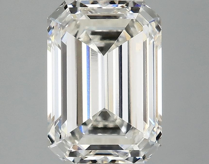 3.04 Carat Emerald Shaped Ideal Cut VS1 IGI Certified Lab Grown Diamond