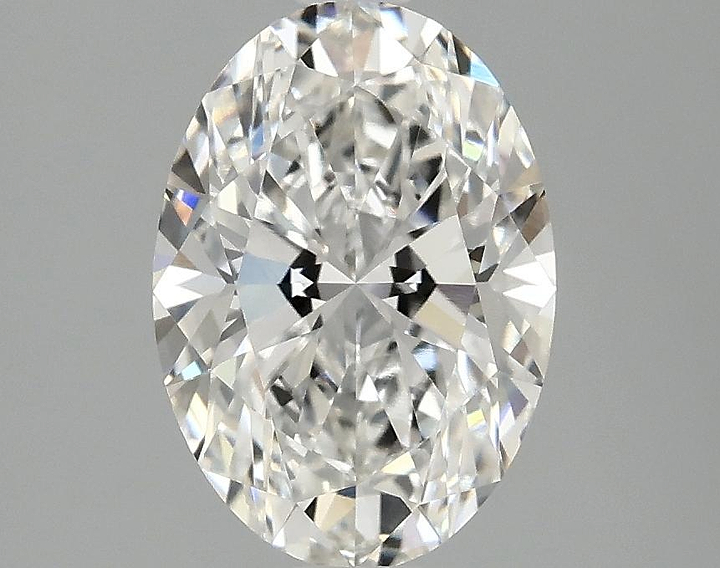2.01 Carat Oval Shaped Ideal Cut VVS2 IGI Certified Lab Grown Diamond