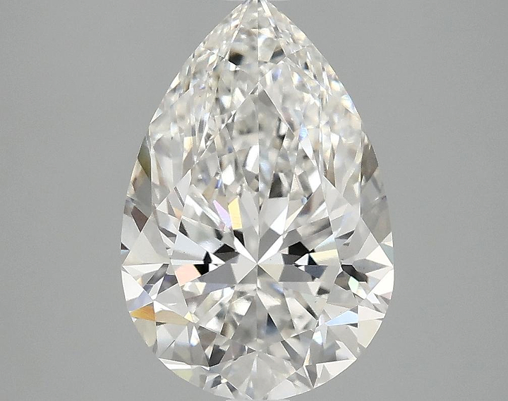 3.04 Carat Pear Shaped Excellent Cut VS1 IGI Certified Lab Grown Diamond