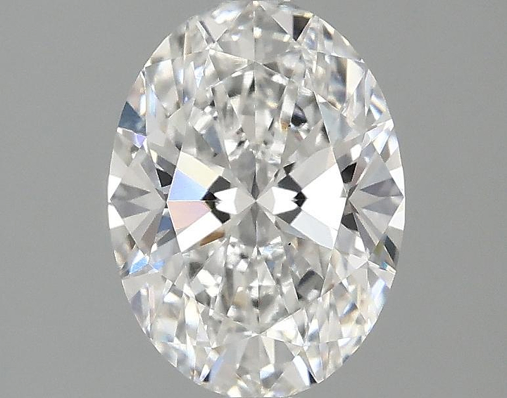 1.5 Carat Oval Shaped Excellent Cut VS1 IGI Certified Lab Grown Diamond