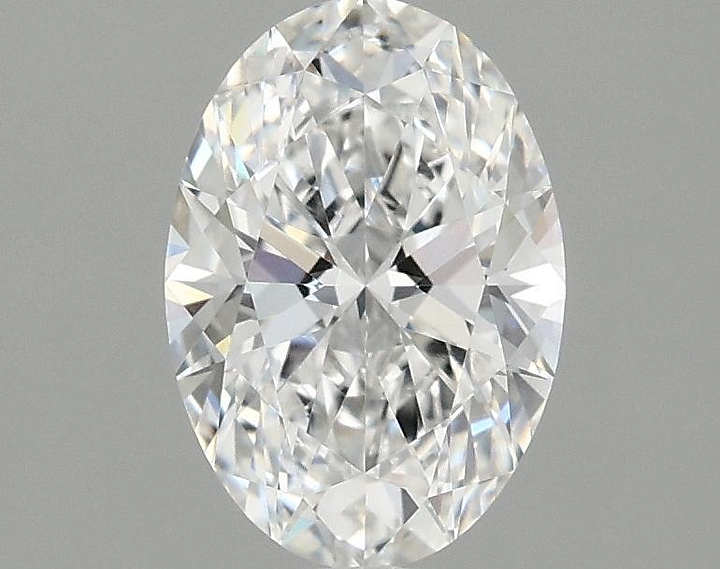1.45 Carat Oval Shaped Ideal Cut VVS2 IGI Certified Lab Grown Diamond