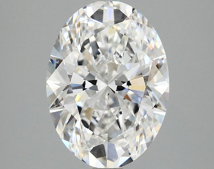 3.09 Carat Oval Shaped Excellent Cut VVS2 IGI Certified Lab Grown Diamond