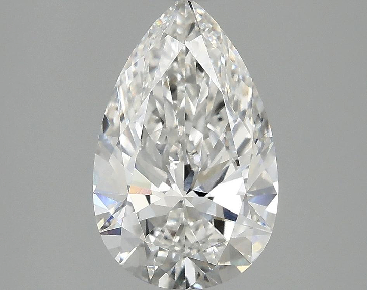 1.99 Carat Pear Shaped Ideal Cut VVS2 IGI Certified Lab Grown Diamond