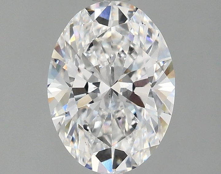 1.54 Carat Oval Shaped Excellent Cut VVS2 IGI Certified Lab Grown Diamond