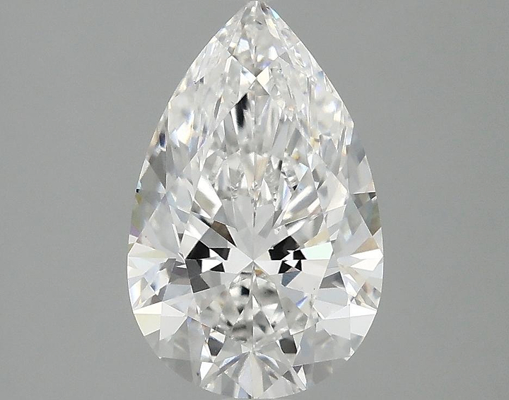 2.01 Carat Pear Shaped Ideal Cut VS1 IGI Certified Lab Grown Diamond