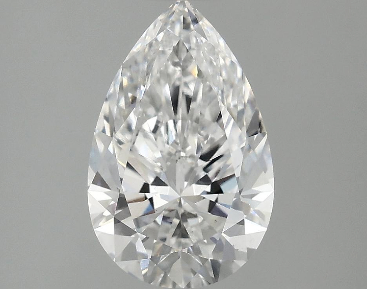 2.08 Carat Pear Shaped Ideal Cut VS2 IGI Certified Lab Grown Diamond