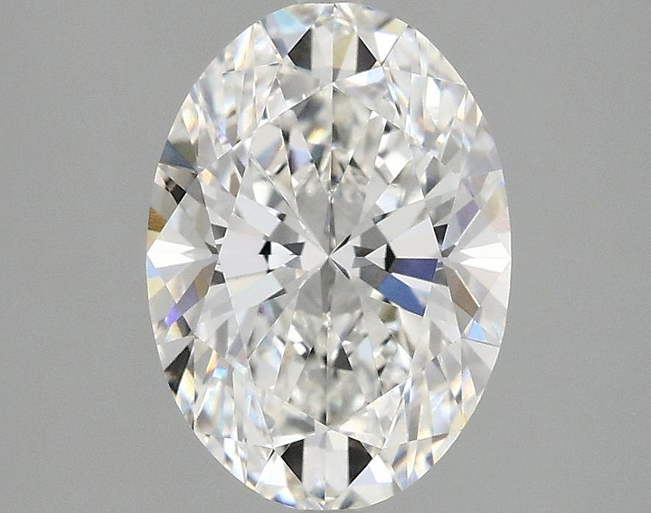 2.1 Carat Oval Shaped Ideal Cut VVS2 IGI Certified Lab Grown Diamond