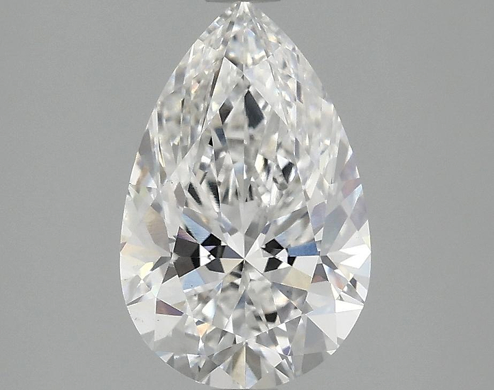 2.01 Carat Pear Shaped Ideal Cut VS1 IGI Certified Lab Grown Diamond
