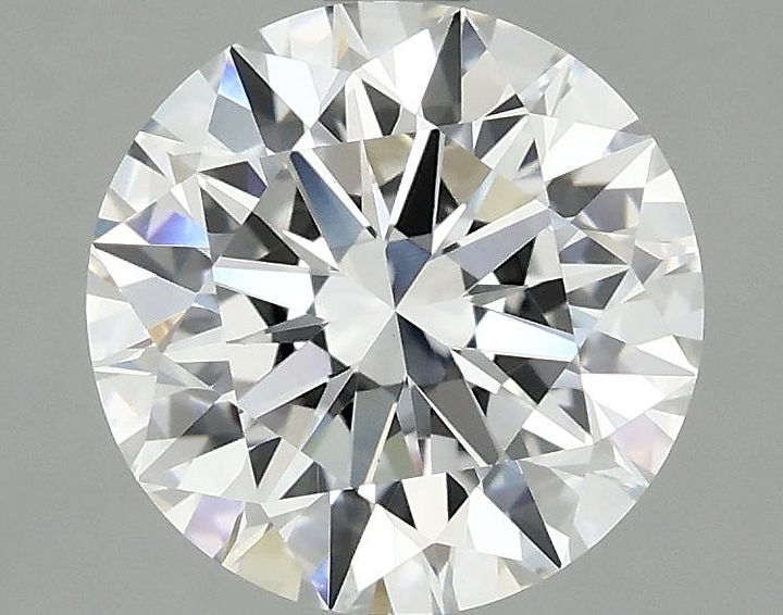 2.54 Carat Round Shaped Ideal Cut VVS2 IGI Certified Lab Grown Diamond