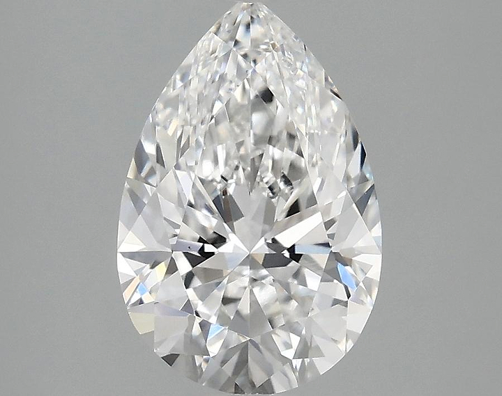 2.03 Carat Pear Shaped Excellent Cut VS1 IGI Certified Lab Grown Diamond