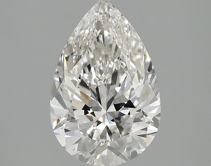 2.09 Carat Pear Shaped Excellent Cut VVS2 IGI Certified Lab Grown Diamond