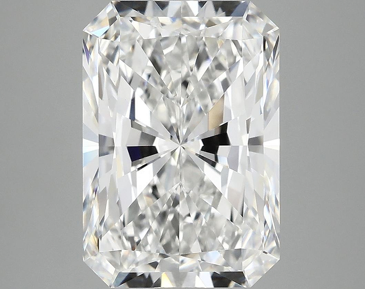 4.96 Carat Radiant Shaped Ideal Cut VVS2 IGI Certified Lab Grown Diamond