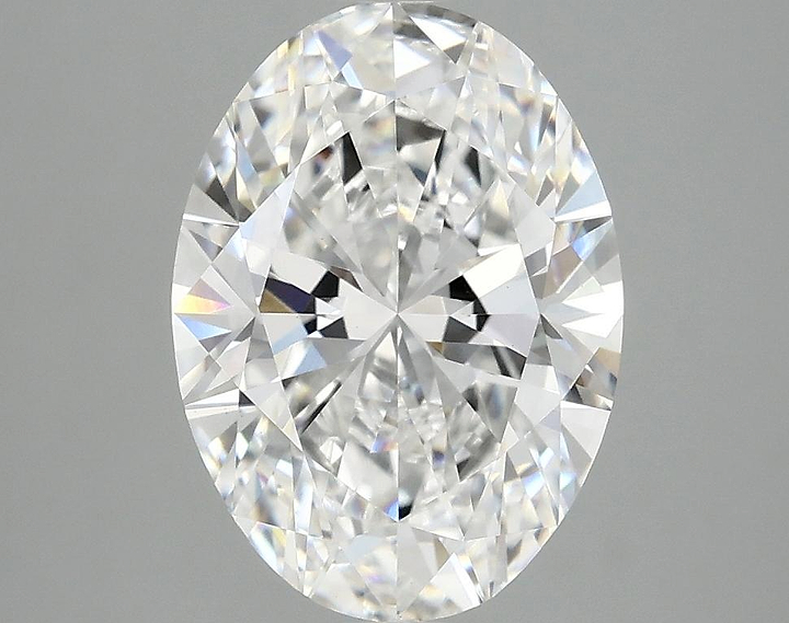 3.06 Carat Oval Shaped Ideal Cut VVS2 IGI Certified Lab Grown Diamond