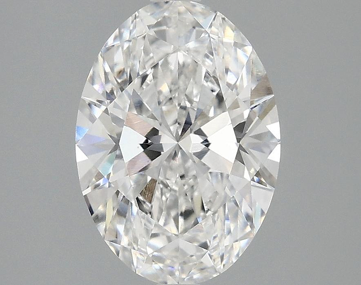 2.1 Carat Oval Shaped Ideal Cut VS1 IGI Certified Lab Grown Diamond