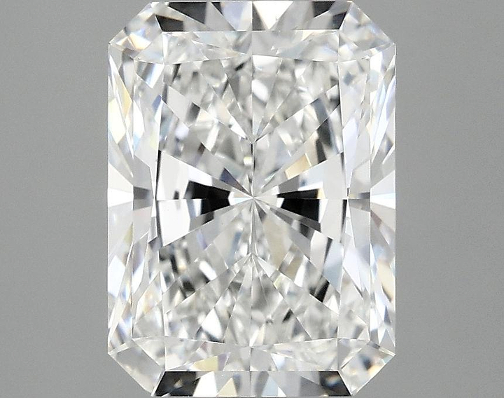 3.09 Carat Radiant Shaped Excellent Cut VVS2 IGI Certified Lab Grown Diamond