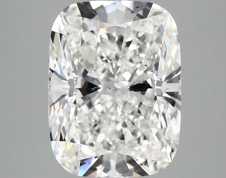 4.08 Carat Cushion Shaped Excellent Cut SI1 IGI Certified Lab Grown Diamond