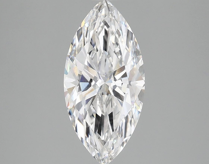 2.05 Carat Marquise Shaped Excellent Cut VS1 IGI Certified Lab Grown Diamond