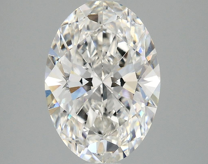 3.09 Carat Oval Shaped Ideal Cut VVS2 IGI Certified Lab Grown Diamond