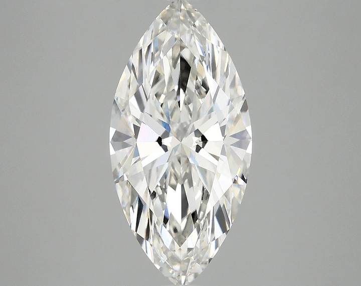3.01 Carat Marquise Shaped Ideal Cut VVS2 IGI Certified Lab Grown Diamond