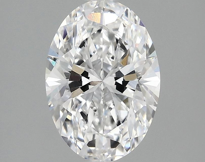 1.58 Carat Oval Shaped Ideal Cut VVS2 IGI Certified Lab Grown Diamond