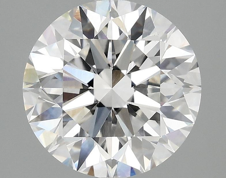 3.09 Carat Round Shaped Excellent Cut VVS2 IGI Certified Lab Grown Diamond