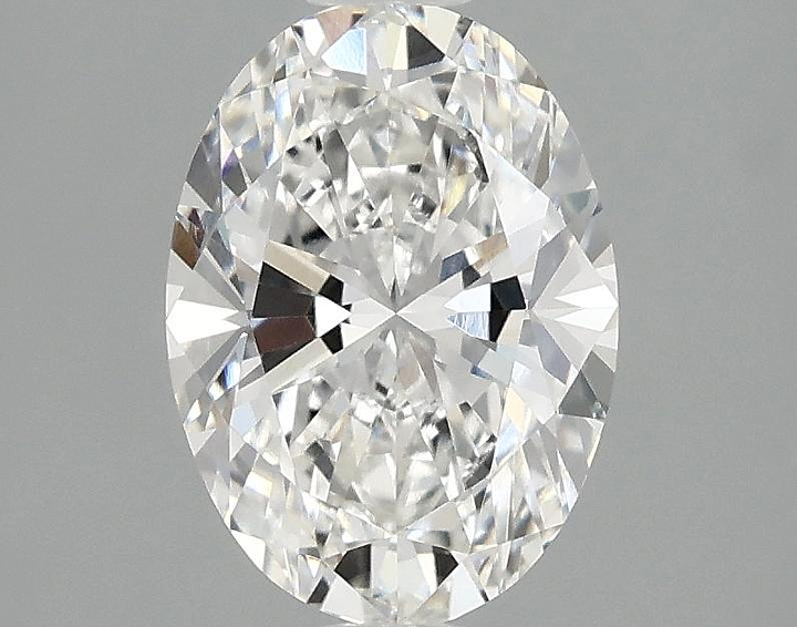 1.55 Carat Oval Shaped Ideal Cut VVS2 IGI Certified Lab Grown Diamond