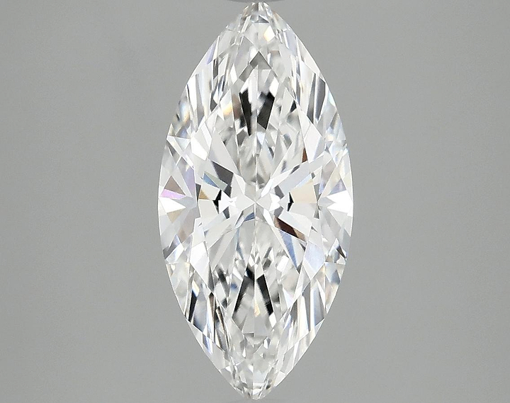 2.02 Carat Marquise Shaped Excellent Cut VVS2 IGI Certified Lab Grown Diamond