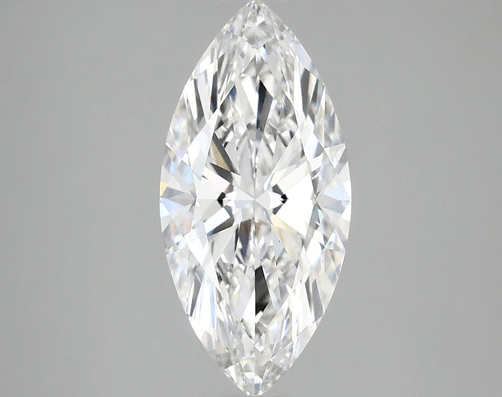 2.08 Carat Marquise Shaped Excellent Cut VS1 IGI Certified Lab Grown Diamond