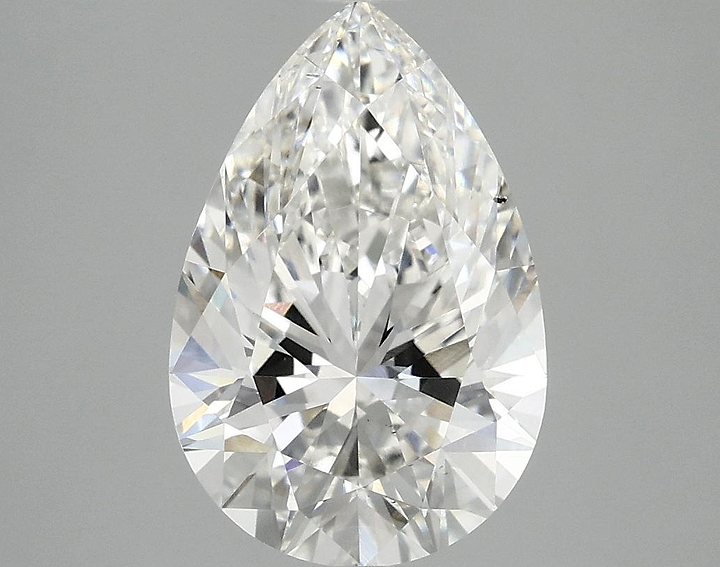 3.08 Carat Pear Shaped Excellent Cut VS2 IGI Certified Lab Grown Diamond