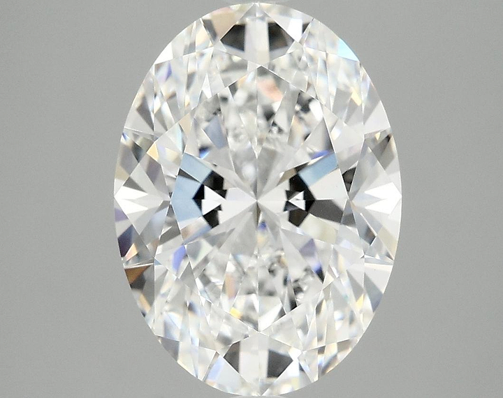 4.06 Carat Oval Shaped Excellent Cut VVS2 IGI Certified Lab Grown Diamond