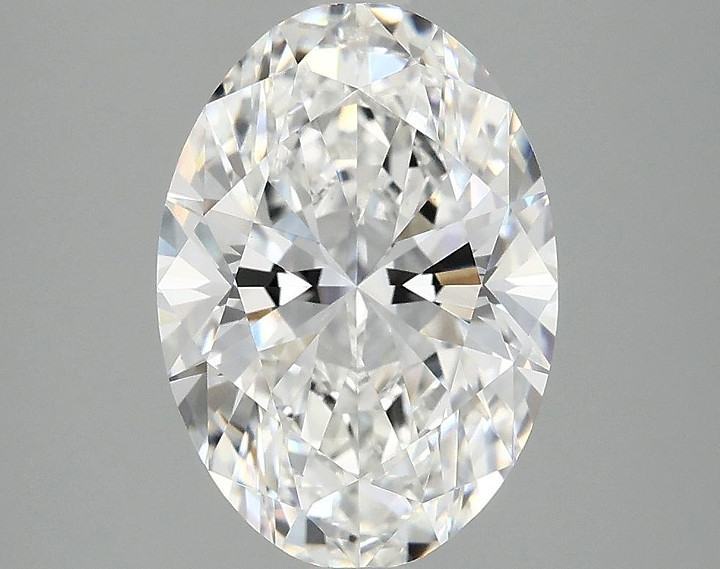 3.06 Carat Oval Shaped Ideal Cut VVS2 IGI Certified Lab Grown Diamond