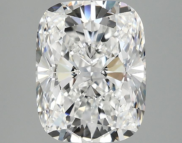 3.07 Carat Cushion Shaped Excellent Cut VVS2 IGI Certified Lab Grown Diamond