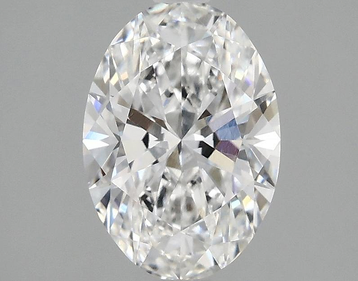 1.53 Carat Oval Shaped Ideal Cut VVS2 IGI Certified Lab Grown Diamond