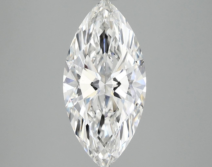 3.07 Carat Marquise Shaped Excellent Cut VS1 IGI Certified Lab Grown Diamond